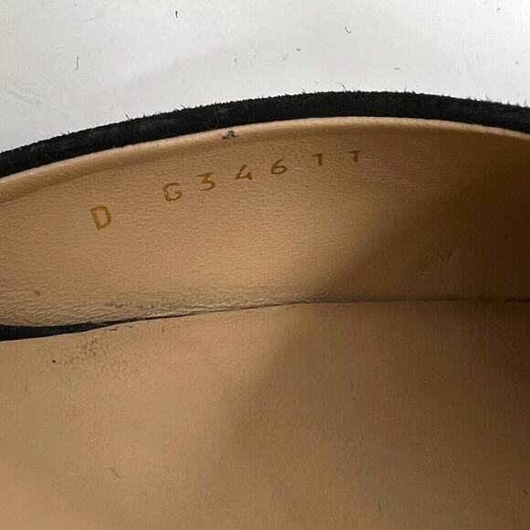 Chanel Suede Cap Toe Mary Jane Pumps in Black – Size 41 - Picture 7 of 11